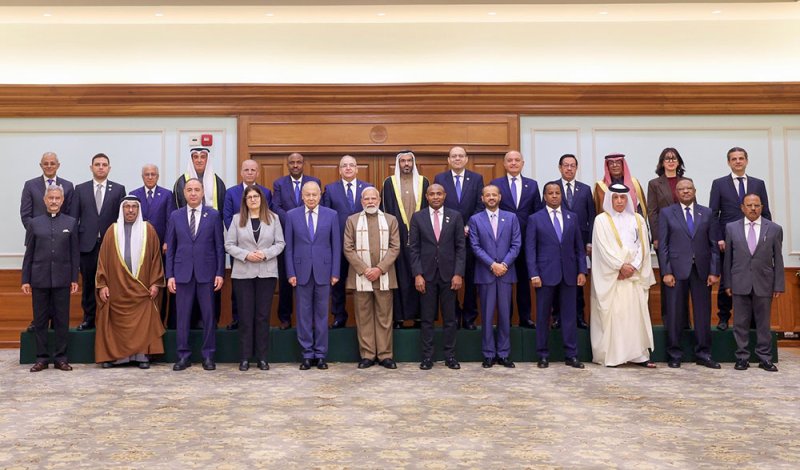 رئيس الوزراء الهندي يستقبل وفدًا من وزراء الخارجية العرب