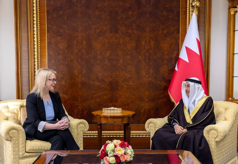 خالد بن عبد الله: البناء على ما تحقق في مسار العلاقات البحرينية الأمريكية وتعزيز التعاون المشترك بين البلدين الصديقين