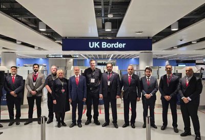 وكيل "الداخلية لشئون الجنسية" ورئيس الجمارك يطلعان على التجربة البريطانية في إدارة المنافذ وتوظيف التقنيات والبوابات الإلكترونية