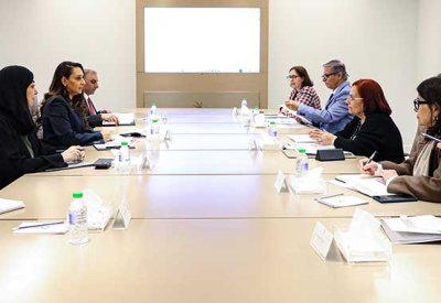 الأمانة العامة للمجلس الأعلى للمرأة تعقد اجتماعا مع بنك البحرين للتنمية