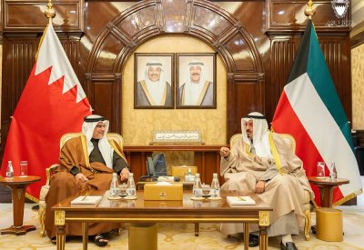 سمو ولي العهد رئيس الوزراء: العلاقات التاريخية والأواصر الأخوية الراسخة التي تجمع البحرين والكويت تقوم على أسس متينة
