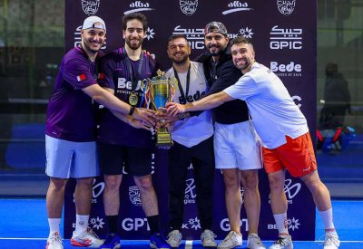 Bede تفوز بالمركز الأول في بطولة البادل للشركات