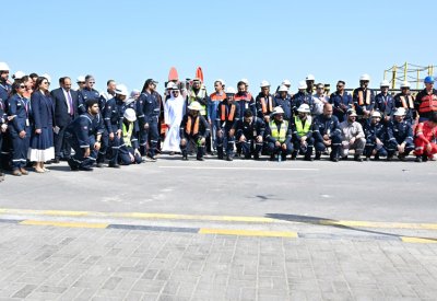"الأعلى للبيئة" ينفذ التمرين الميداني المشترك "جاهزية 2" للاستجابة لحوادث التسرب النفطي في مرفأ "بابكو للتكرير"