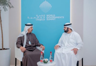 ولي عهد الفجيرة يستقبل وزير المواصلات والاتصالات