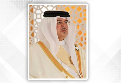 الملك المعظم القائد الأعلى للقوات المسلحة يتلقى برقية تهنئة من سمو وزير شئون الديوان الملكي