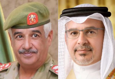 سمو ولي العهد نائب القائد الأعلى للقوات المسلحة رئيس الوزراء يتلقى برقية تهنئة من رئيس الحرس الوطني