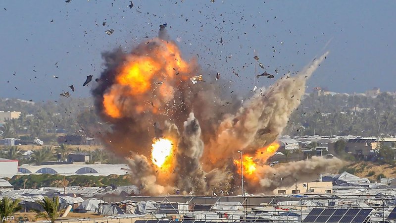 مقتل 18 فلسطينيا في قصف إسرائيلي على قطاع غزة