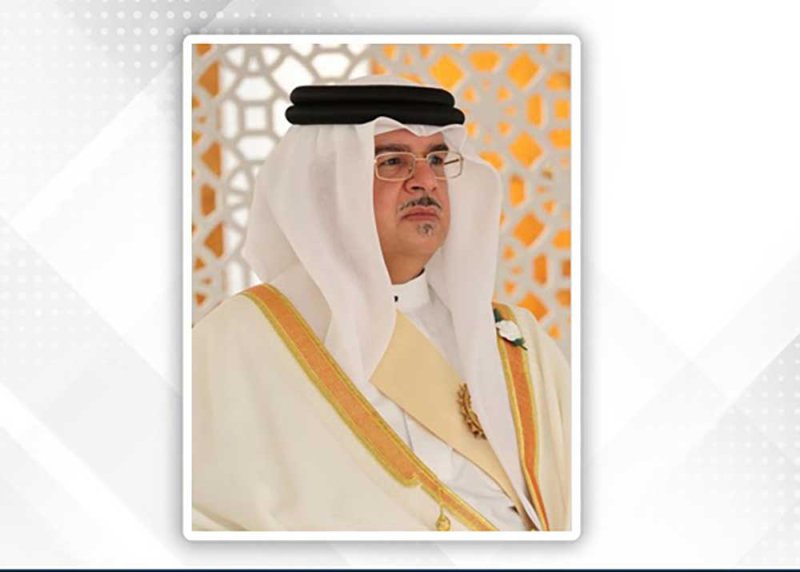 الملك المعظم القائد الأعلى للقوات المسلحة يتلقى برقية تهنئة من سمو وزير شئون الديوان الملكي