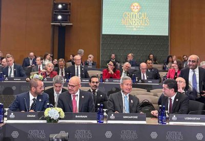 وزير الخارجية يشارك في الاجتماع الوزاري الذي نظمته وزارة الخارجية الأمريكية لمناقشة أهداف إطار التعاون الدولي بشأن المعادن الحيوية