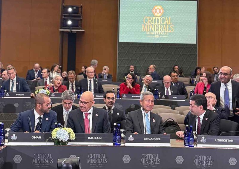 وزير الخارجية يشارك في الاجتماع الوزاري الذي نظمته وزارة الخارجية الأمريكية لمناقشة أهداف إطار التعاون الدولي بشأن المعادن الحيوية