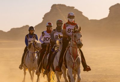 مستويات جيدة لفرسان الفريق الملكي في بطولة كأس الفرسان 2026 للقدرة بمحافظة العُلا