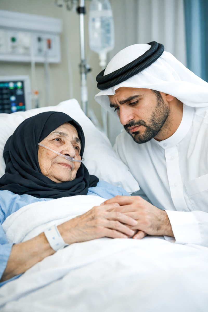 متقاعد يناشد إعفاء والدته من رسوم علاج الأورام