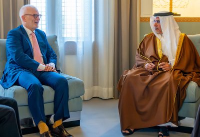 نائب جلالة الملك ولي العهد: التعاون بين مملكة البحرين والمملكة المتحدة يواصل التقدم نحو مستوياتٍ أكثر ازدهارًا في ظل ما يجمع البلدين من شراكاتٍ استراتيجيةٍ متميزة
