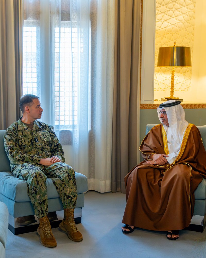 نائب جلالة الملك ولي العهد: علاقات الصداقة التاريخية التي تجمع مملكة البحرين والولايات المتحدة الأميركية تواصل تطورها بالاستناد إلى أسس ثابتة من الشراكة والتعاون والتنسيق الثنائي