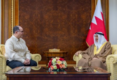 خالد بن عبدالله:  علاقات الصداقة بين البحرين والفلبين تستند إلى أسس من الاحترام المتبادل والمصالح المشتركة