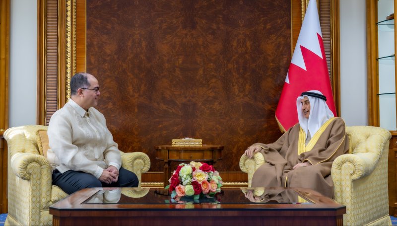 خالد بن عبدالله:  علاقات الصداقة بين البحرين والفلبين تستند إلى أسس من الاحترام المتبادل والمصالح المشتركة