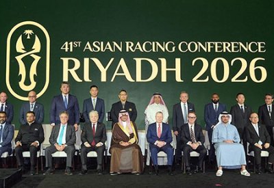نادي راشد للفروسية وسباق الخيل يشارك في المؤتمر الآسيوي لسباقات الخيل بالمملكة العربية السعودية