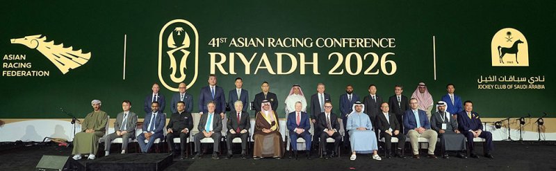 نادي راشد للفروسية وسباق الخيل يشارك في المؤتمر الآسيوي لسباقات الخيل بالمملكة العربية السعودية
