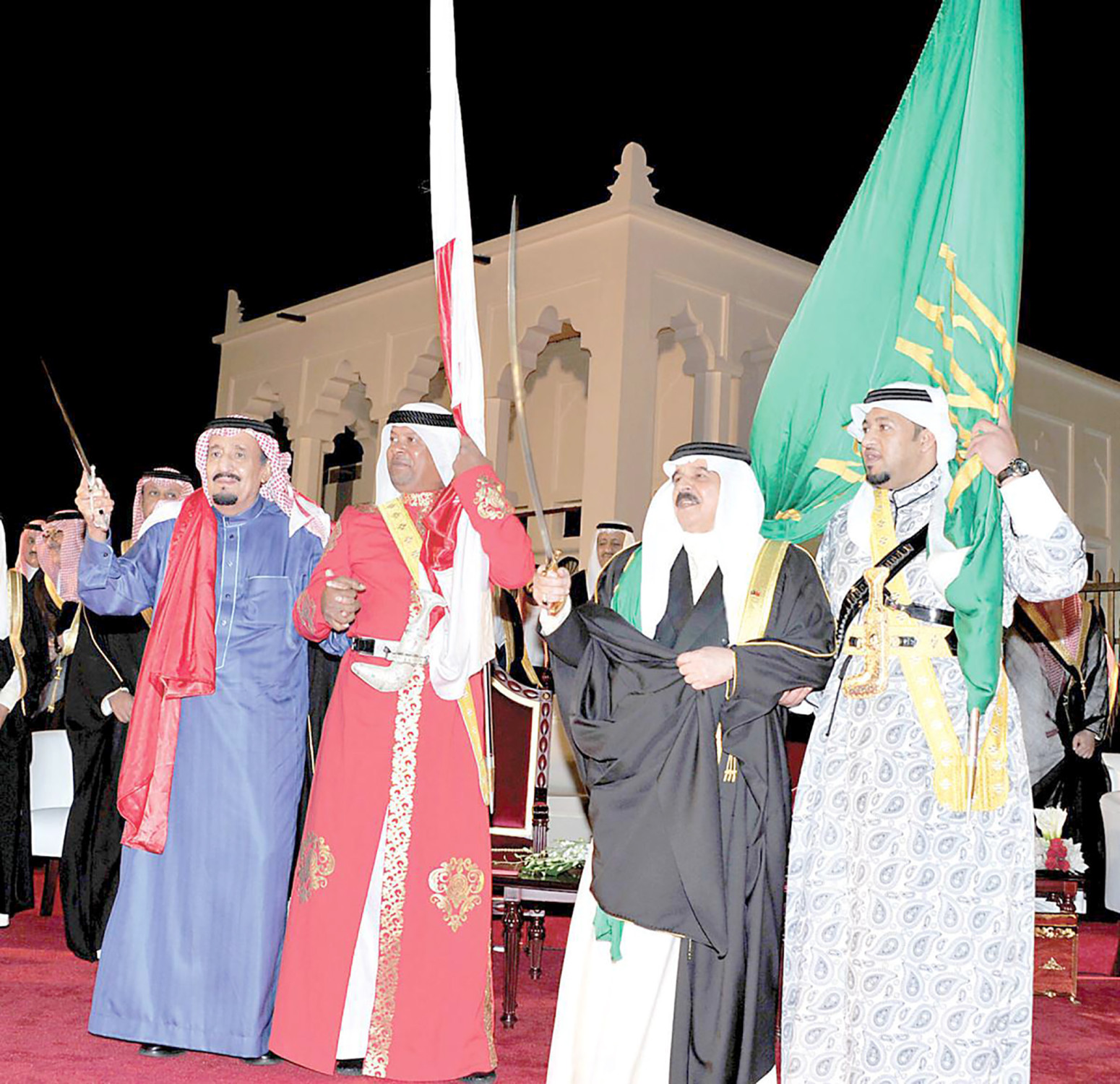 ملك البلاد المعظم وخادم الحرمين الشريفين 
