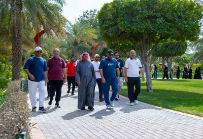 المؤسسة الملكية للأعمال الإنسانية تنظم برنامجًا رياضيًا بمناسبة يوم البحرين الرياضي