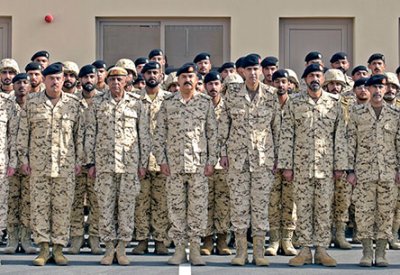 افتتاح إحدى المنشآت العسكرية الحديثة وتخريج دورات متخصصة