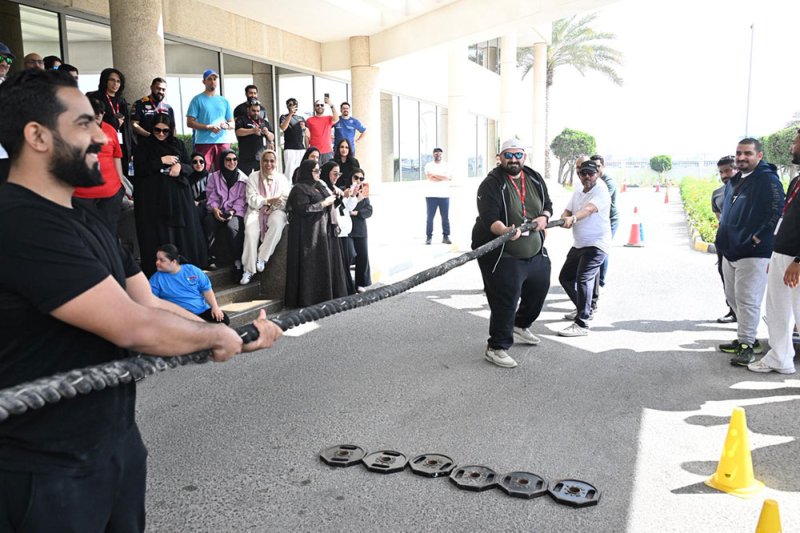شركة باس تنظم لمنتسبيها فعالية خاصة بمناسبة يوم البحرين الرياضي
