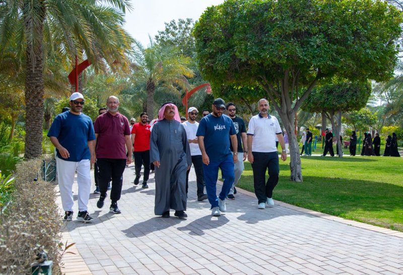 المؤسسة الملكية للأعمال الإنسانية تنظم برنامجًا رياضيًا بمناسبة يوم البحرين الرياضي
