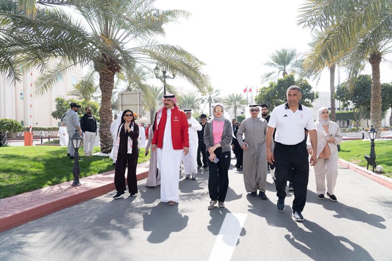 أمانتا "الشورى والنواب" تقيمان فعالية يوم البحرين الرياضي