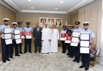 رئيس لجنة «معاً» يستقبل مدير البرنامج ويكرّم عدداً من منتسبيه الحاصلين على الشهادات الاحترافية