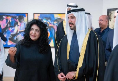 سمو الشيخ محمد بن سلمان بن حمد يفتتح معرض البحرين السنوي للفنون التشكيلية في نسخته الثانية والخمسين