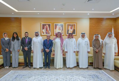 نائب رئيس المجلس الأعلى للقضاء يستقبل رئيس وأعضاء جمعية المحامين البحرينية