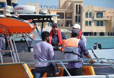 خفر السواحل تواصل جهودها الرقابية بتنفيذ حملة توعوية بحرية ضمن مشروع المسح البحري ثلاثي الأبعاد