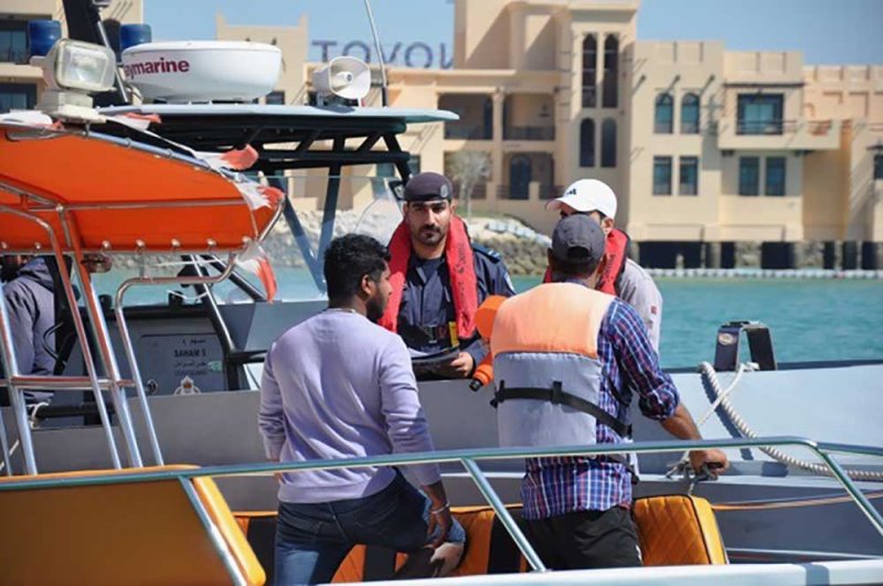 خفر السواحل تواصل جهودها الرقابية بتنفيذ حملة توعوية بحرية ضمن مشروع المسح البحري ثلاثي الأبعاد