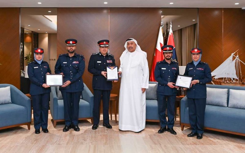 وكيل وزارة الداخلية يستقبل الوكيل المساعد للموارد البشرية بمناسبة حصول الموارد البشرية على شهادة الاعتماد المهني المعتمد