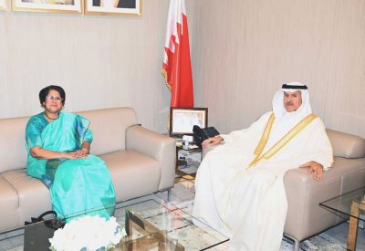 وكيل وزارة الداخلية لشئون الجنسية والجوازات والإقامة يستقبل سفير جمهورية سريلانكا الديمقراطية الاشتراكية لدى مملكة البحرين