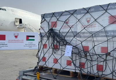 المؤسسة الملكية للأعمال الإنسانية ترسل 100 طن من المساعدات الإغاثية إلى غزة