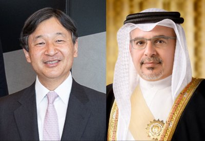 سمو ولي العهد رئيس مجلس الوزراء يهنئ إمبراطور اليابان بذكرى عيد ميلاد جلالته