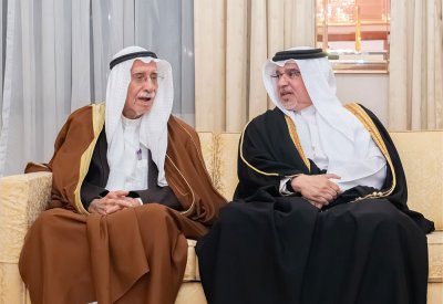 نائب جلالة الملك ولي العهد يزور مجلس عائلة كانو