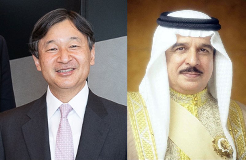 جلالة الملك المعظم يهنئ إمبراطور اليابان بذكرى عيد ميلاد جلالته