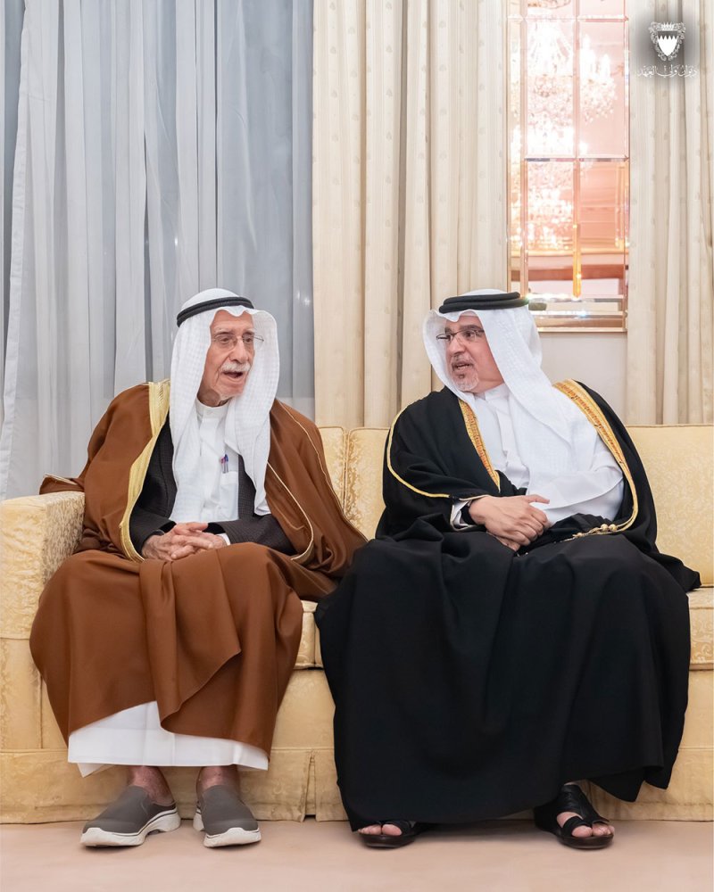 نائب جلالة الملك ولي العهد يزور مجلس عائلة كانو