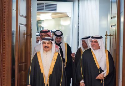 الملك المعظم يعود لأرض الوطن