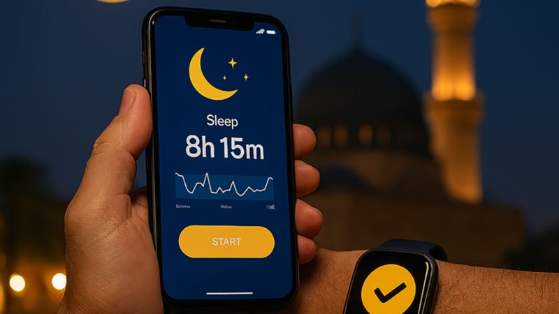 كيف يمكن للذكاء الاصطناعي أن يساعدك في تنظيم نومك خلال شهر رمضان؟