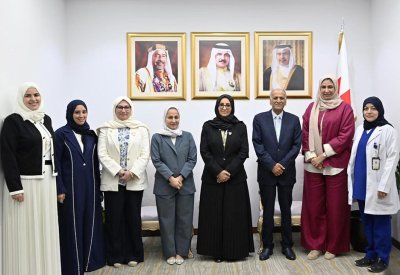 وزيرة الصحة تستقبل رابطة الطب النفسي للأطفال والناشئة بجمعية الأطباء البحرينية