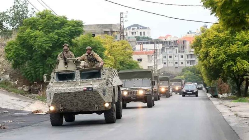 إطلاق نار إسرائيلي يستهدف قوة للجيش اللبناني في سردة جنوب لبنان