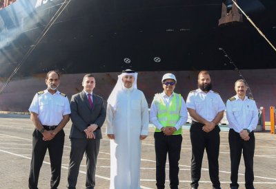 وصول سفينة "MSC MARIELLA" إلى ميناء خليفة بن سلمان كأضخم سفينة حاويات تدخل المياه الإقليمية لمملكة البحرين