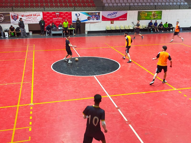 برعاية بحرينية – سورية : اكتمال المربع الذهبي للبطولة الرمضانية الأولى لكرة الصالات بدمشق