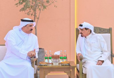 سمو حاكم عجمان يستقبل سفير مملكة البحرين لدى دولة الإمارات العربية المتحدة