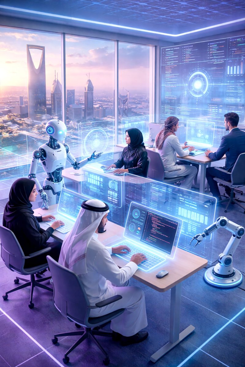 الذكاء الاصطناعي يقود تحول المهارات والاقتصاد في السعودية