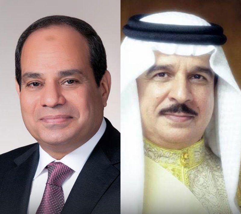 السيسي يؤكد التضامن مع البحرين فيما تتخذه من إجراءات للحفاظ على سيادتها