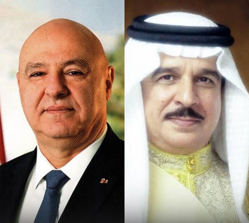 العماد جوزاف عون يؤكد تضامن بلاده الكامل مع البحرين